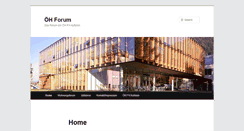 Desktop Screenshot of forum.oeh-fhkufstein.at